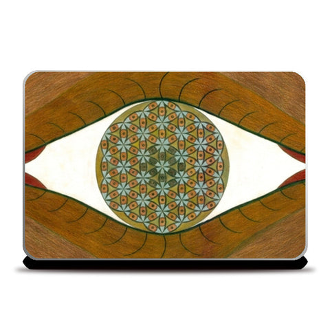 Laptop Skins, The Flower of Life within the Third Eye Laptop Skins