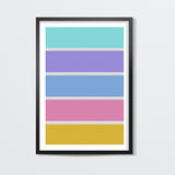Childhood colors : Simple Pastel Wall Art