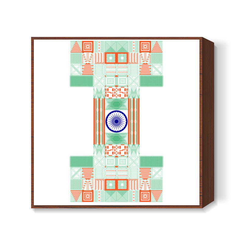 Make in India Square Art Prints