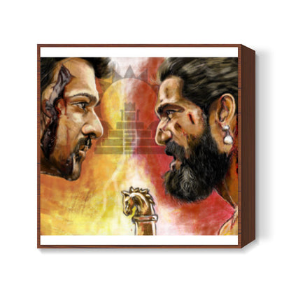 Baahubali Rage Square Art Prints