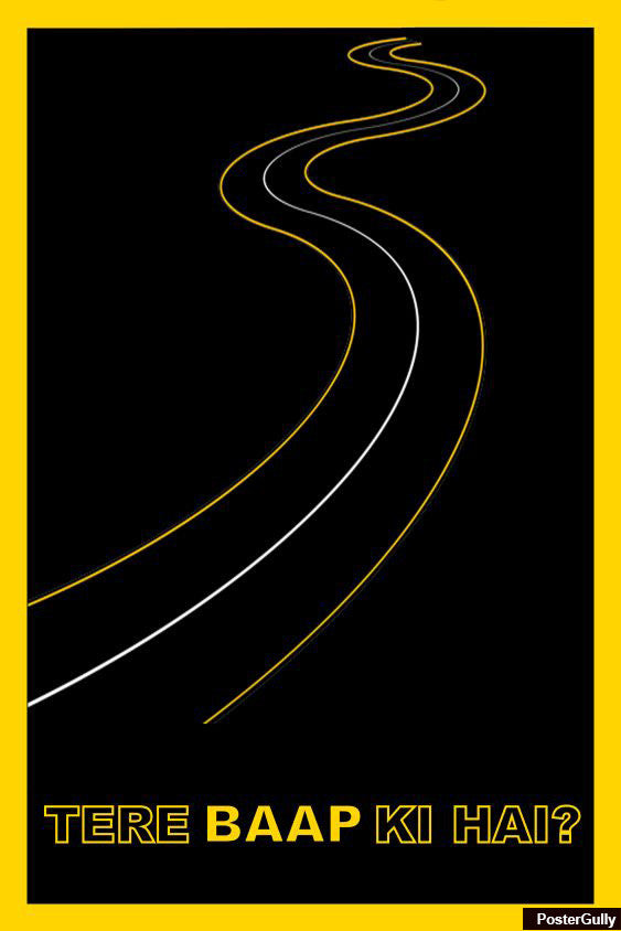 Brand New Designs, Road Tere Baap Ki Artwork