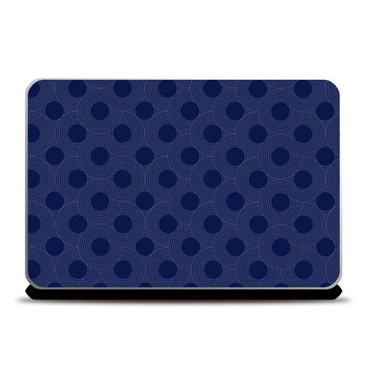 Blue Pattern Laptop Skins