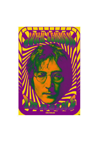 JOHN LENNON PSYCHEDELIC Art PosterGully Specials