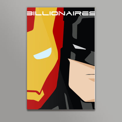 Ironman vs. Batman  Wall Art