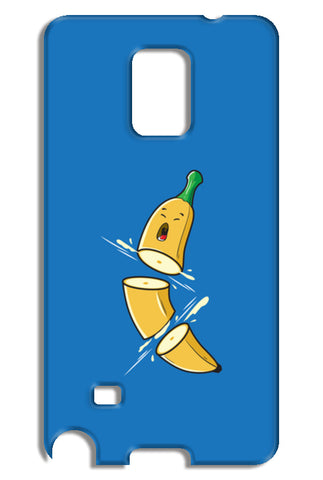 Sliced Banana Samsung Galaxy Note 4 Tough Cases