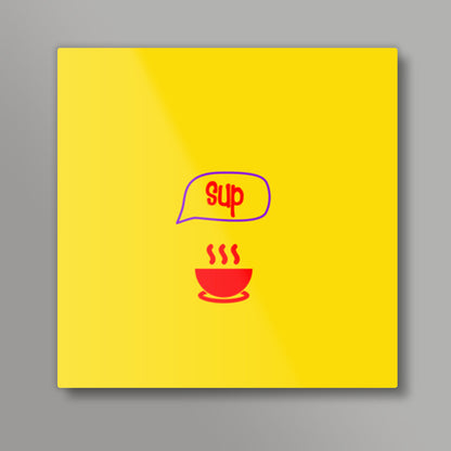 Sup - Soup Minimal  Square Art Prints