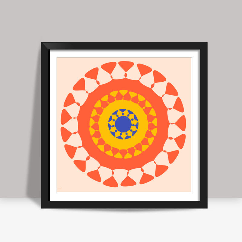Mandala Square Art Prints