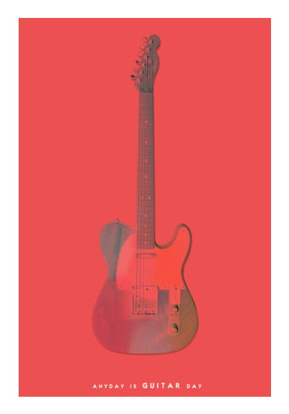 Guitar Day | Music Wall Art