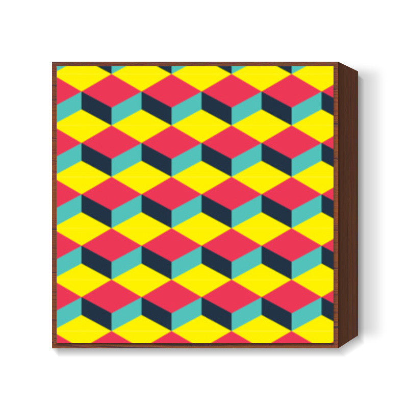 Colors & Patterns Square Art Prints