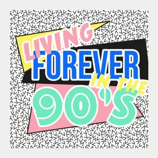 90S KID! Square Art Prints