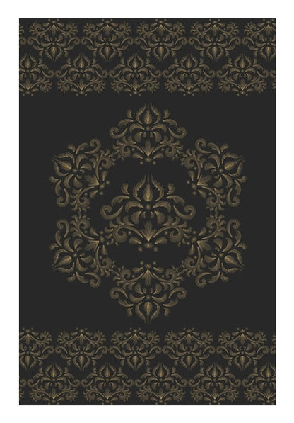 Line Game Gold Wall Art