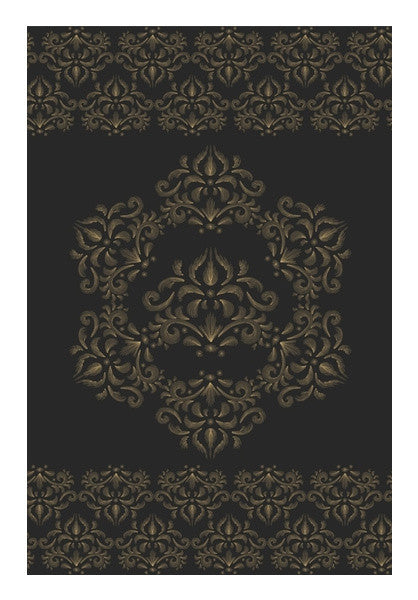Line Game Gold Wall Art
