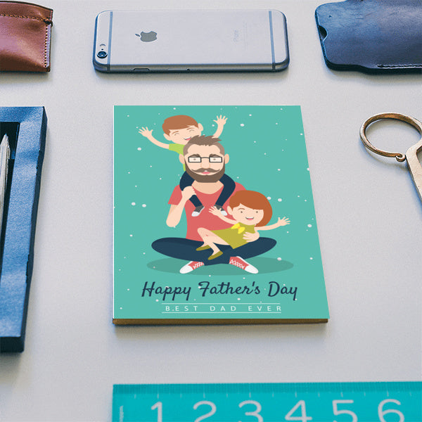 Kids Playing With Dad | #Fathers Day Special Notebook