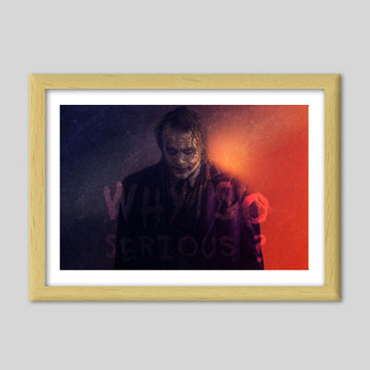 Joker | Why So Serious Premium Italian Wooden Frames