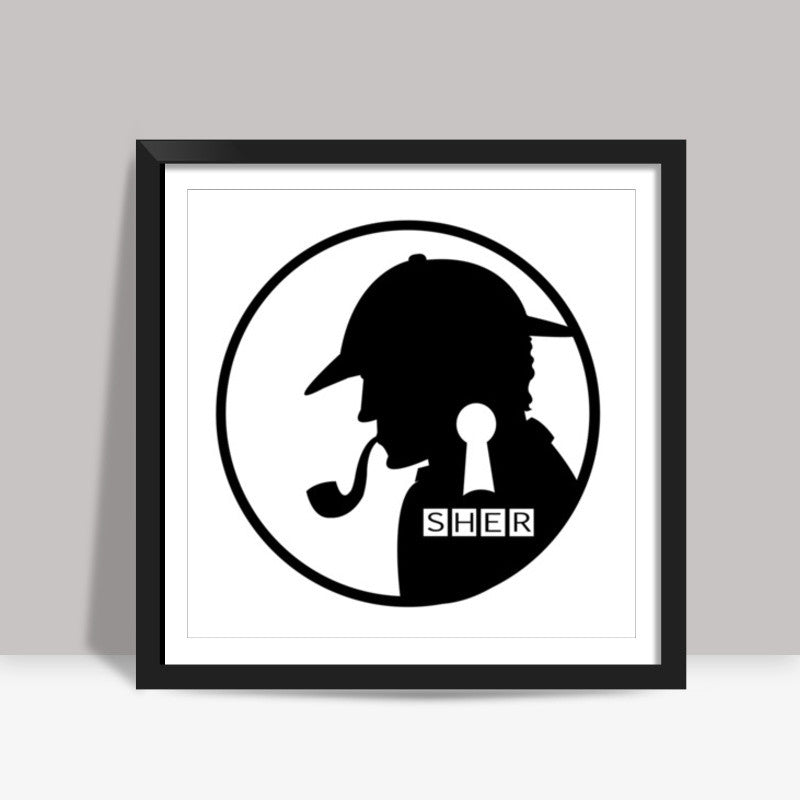 Sherlocked Square Art Prints