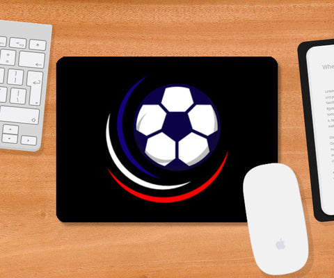 Glowing Football | #Footballfan Mousepad