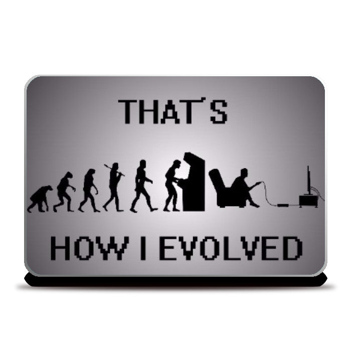 Laptop Skins, Gaming Evolution Laptop Skin | Shivansh Budakoti, - PosterGully