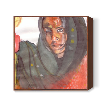 Bollywood superstar Vidya Balan enthralls audiences with her performance Square Art Prints