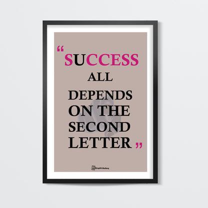 Success  Wall Art