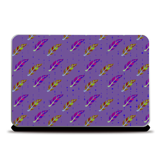 Feather pattern Laptop Skins
