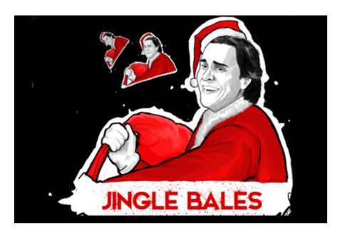 Wall Art, Jingle Bales | Christian Bale Wall Art