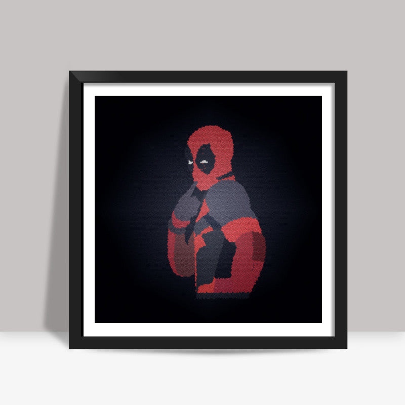 DEADPOOL MOSAIC! Square Art Prints