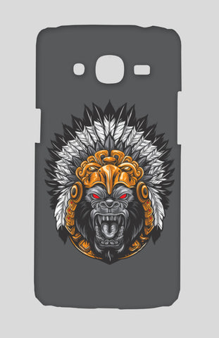 Gorilla Wearing Aztec Headdress Samsung Galaxy J2 2016 Cases