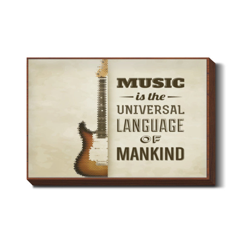 Music Message Wall Art