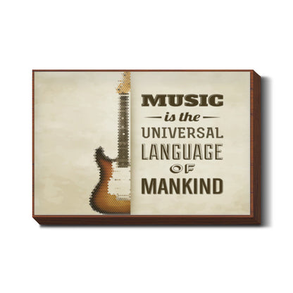 Music Message Wall Art