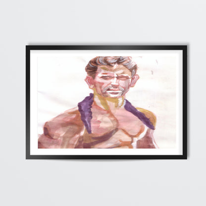 Bollywood superstar Hrithik Roshan exudes style and confidence Wall Art