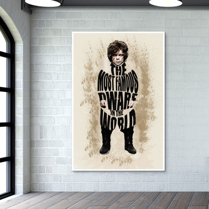 Tyrion The Famous Dwarf Wall Art