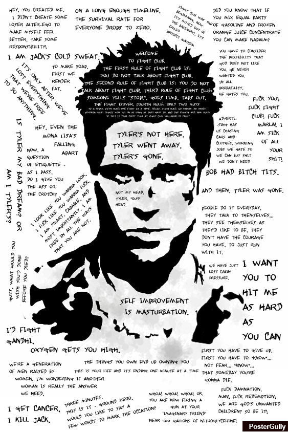 Brand New Designs, Fight Club Brad Pitt Artwork