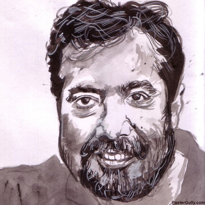 Brand New Designs, Anurag kashyap Portrait Artwork