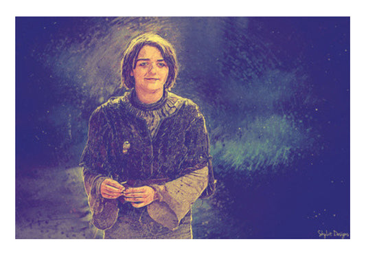 Arya Stark Game of Thrones Wall Art