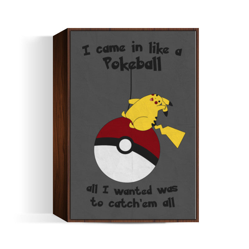 Pokemon Wrecking Ball meme Wall Art