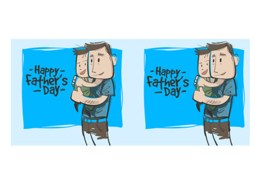 Father Son Love Happy Fathers Day | #Fathers Day Special  Wall Art
