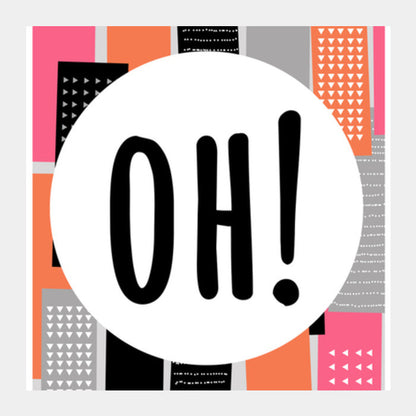 Square Art Prints, Oh! Square Art Prints