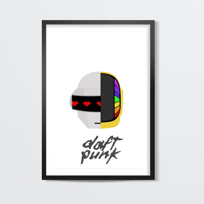 Minimal Daft Punk Wall Art