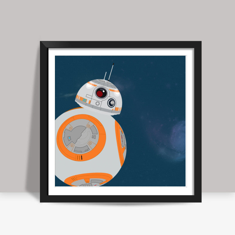 Star Wars BB-8 Droid Square Art Prints