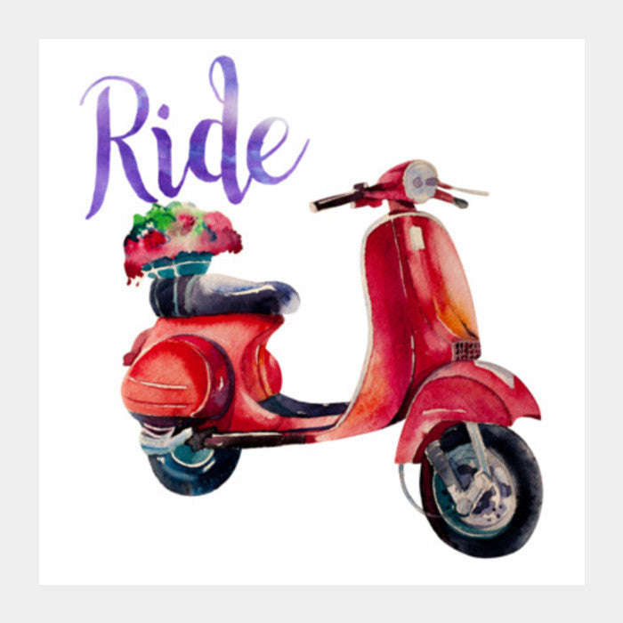 Ride 2 Square Art Prints