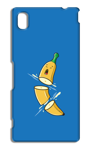 Sliced Banana Sony Xperia M4 Aqua Cases