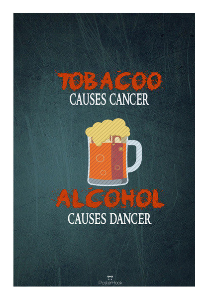 Alcohol Causes Dancer Wall Art