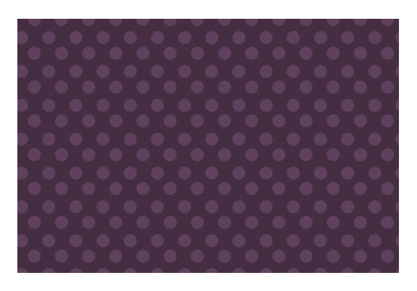 Purple Dots Wall Art