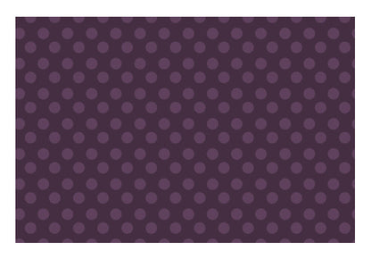 Purple Dots Wall Art