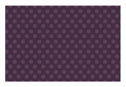 Purple Dots Wall Art