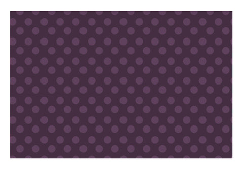 Purple Dots Art PosterGully Specials