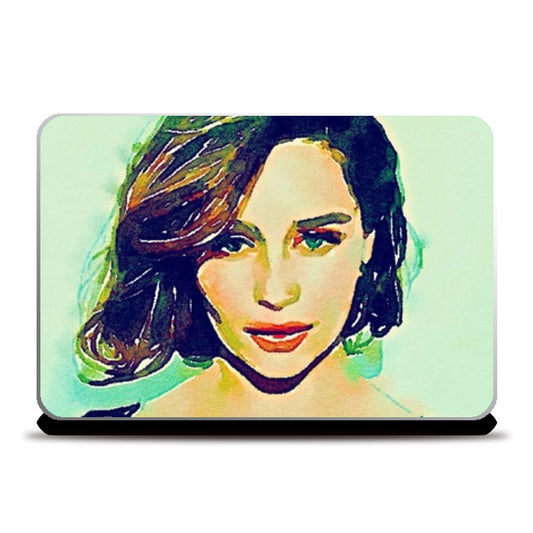 Emilia Clarke Laptop Skins