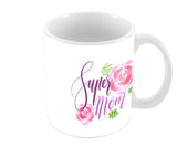Super Mom Art Mothers Day Coffee Mugs