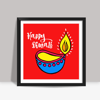 Diwali  Square Art Prints