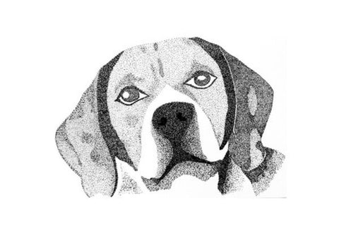 Beagle Puppy Art PosterGully Specials